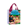 Snack Time With the Obamas Handy Tote Blue Q Apparel & Accessories - Bags - Reusable Shoppers & Tote Bags