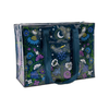 Starry Garden Shoulder Tote Blue Q Apparel & Accessories - Bags - Reusable Shoppers & Tote Bags