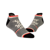 Dog Walkin' Sneaker Socks - Unisex Blue Q Apparel & Accessories - Socks - Adult - Unisex