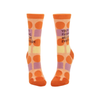 You're F*cking Welcome Everybody Crew Socks - Womens Blue Q Apparel & Accessories - Socks - Womens