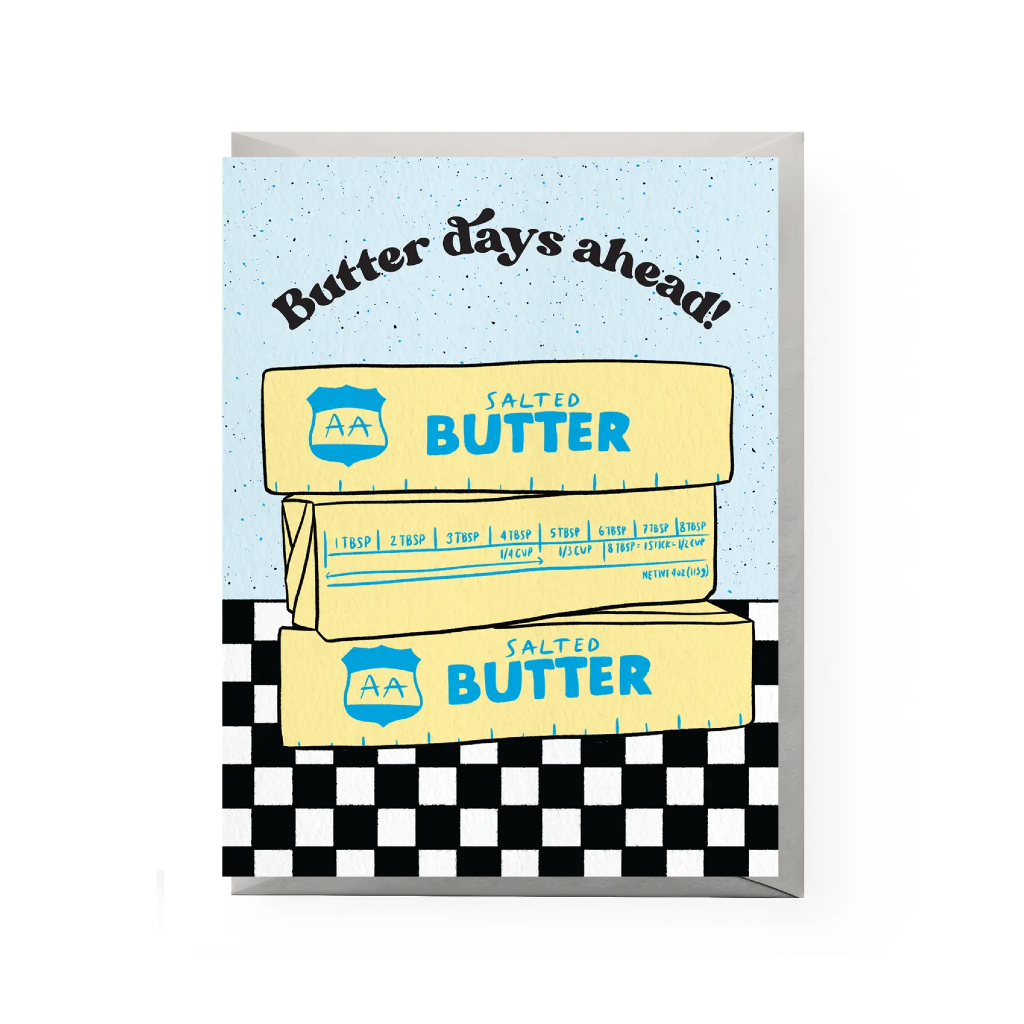Butter Days Sympathy Card Boss Dotty Paper Co Cards - Sympathy