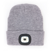 GRAY Brightside Collection Rechargeable LED Beanie Hat - Womens Britt's Knits Apparel & Accessories - Winter - Adult - Hats