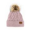LILAC Mainstay Plush-Lined Pom Hat - Womens Britt's Knits Apparel & Accessories - Winter - Adult - Hats