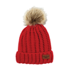 RED Bitties Pom Hats - Kids Britt’s Knits Apparel & Accessories - Winter - Adult - Hats