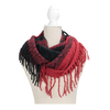 RED Fringe Benefits Colorblocked Infinity Scarf - Adult Britt's Knits Apparel & Accessories - Winter - Adult - Scarves & Wraps