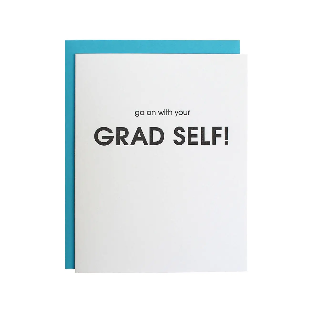 Go On With Your Grad Self Graduation Card Chez Gagne Cards - Graduation