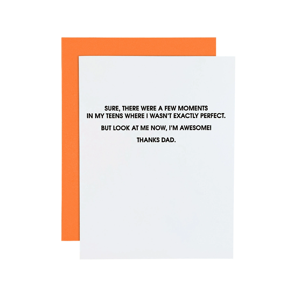 I'm Awesome Father's Day Card Chez Gagne Cards - Holiday - Father's Day