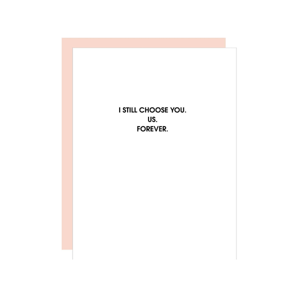 Choose You Forever Love Card Chez Gagne Cards - Love