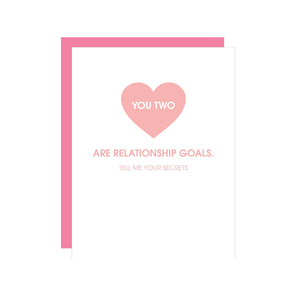 Relationship Goals Love Card Chez Gagne Cards - Love