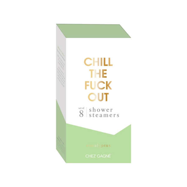 Chill The F*ck Out Shower Steamers Chez Gagne Home - Bath & Body - Bath Fizzers & Salts