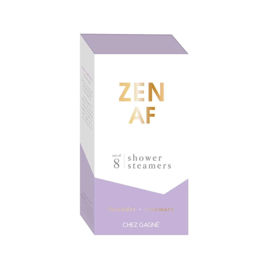 Zen AF Shower Steamers Chez Gagne Home - Bath & Body - Bath Fizzers & Salts