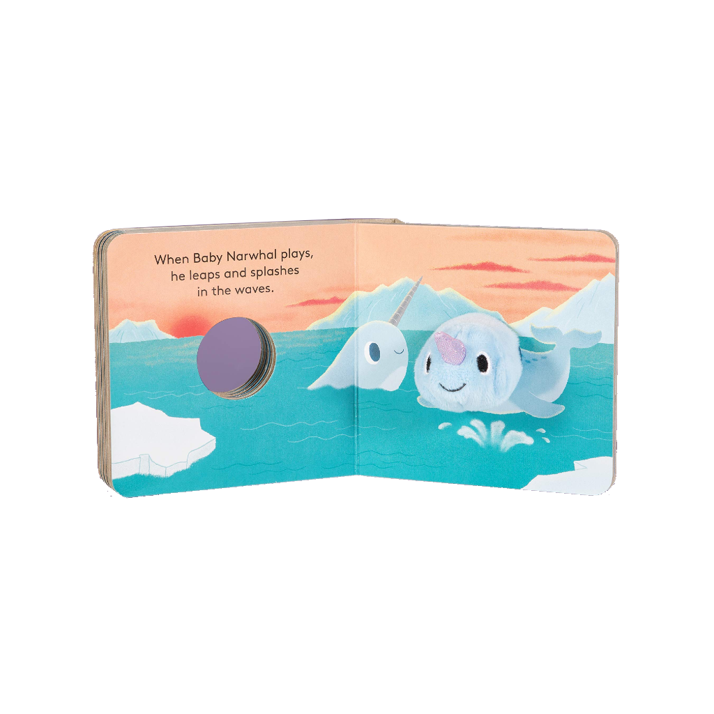 Baby Narwhal: Finger Puppet Book Chronicle Books Books - Baby & Kids - Board Books