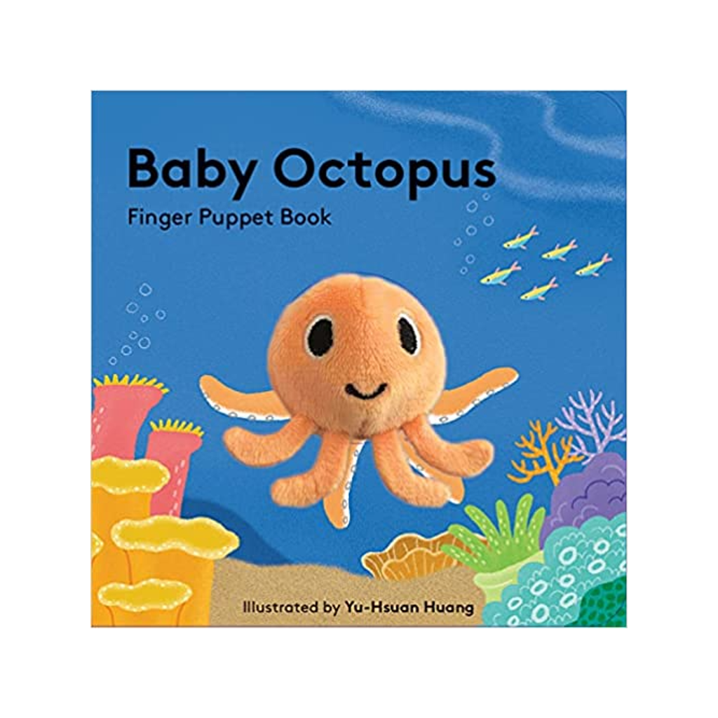 Baby Octopus Finger Puppet Book Chronicle Books Books - Baby & Kids - Board Books