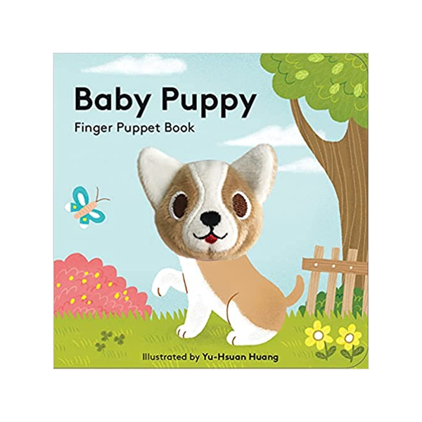 Baby Puppy Finger Puppet Book Chronicle Books Books - Baby & Kids - Board Books