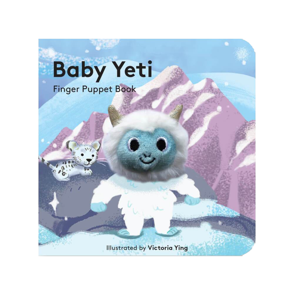 Baby Yeti Finger Puppet Book Chronicle Books Books - Baby & Kids - Board Books