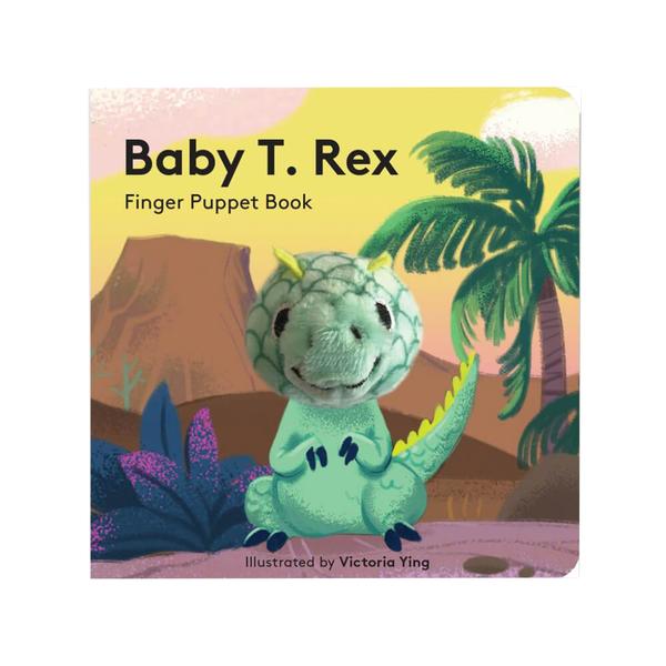 CHR FINGER PUPPET BOOK BABY T REX Chronicle Books Books - Baby & Kids - Board Books