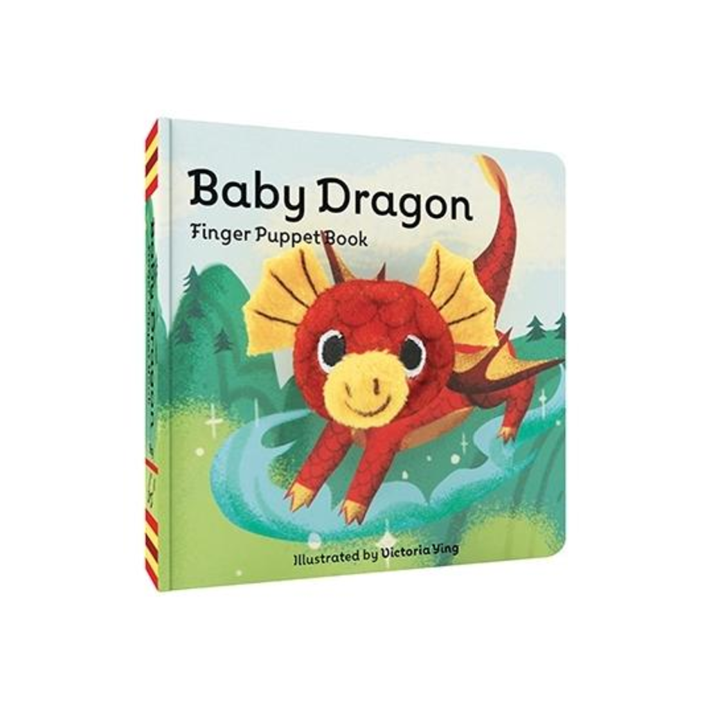 Little Finger Puppet Book - Baby Dragon Chronicle Books Books - Baby & Kids - Board Books