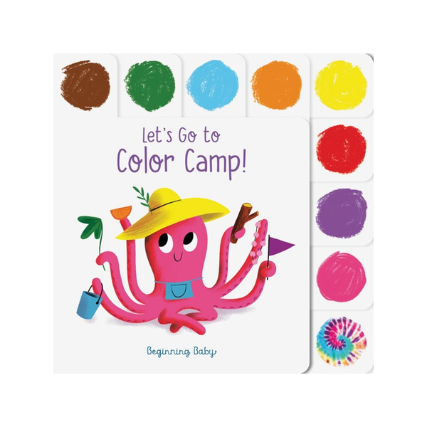 Let's Go To Color Camp Book Chronicle Books Books - Baby & Kids