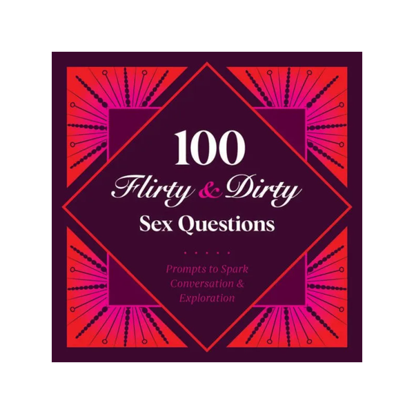 100 Flirty &amp; Dirty Sex Questions Deck Chronicle Books Books - Card Decks