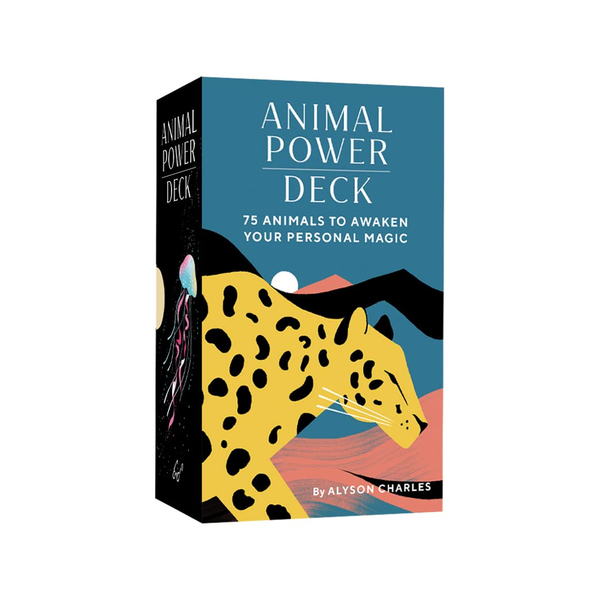 Animal Power Deck Chronicle Books Books - Card Decks