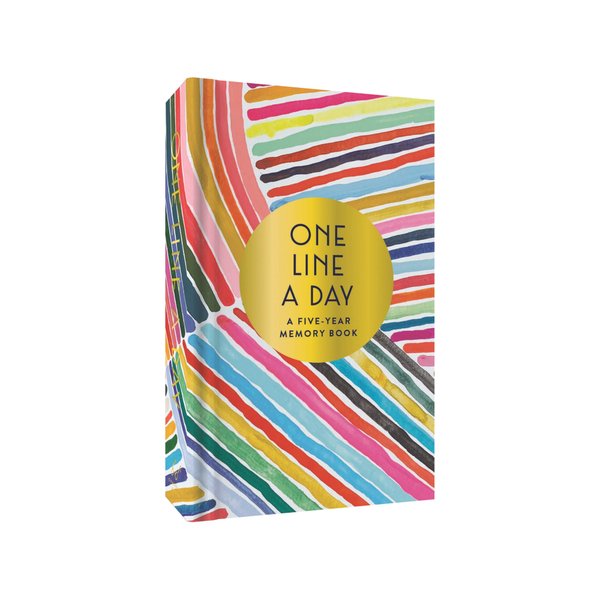 Rainbow One Line A Day: A Five-Year Memory Book Chronicle Books Books - Guided Journals & Gift Books
