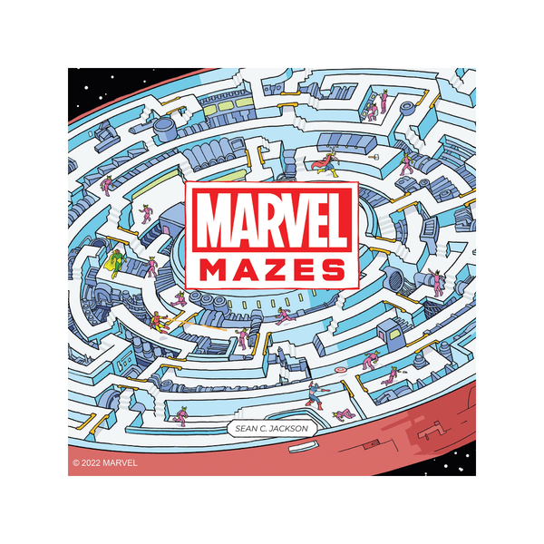 Marvel Mazes Chronicle Books Books