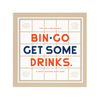 Bin-go Get A Few Drinks Bingo Game Chronicle Books - Brass Monkey Toys & Games - Puzzles & Games - Games