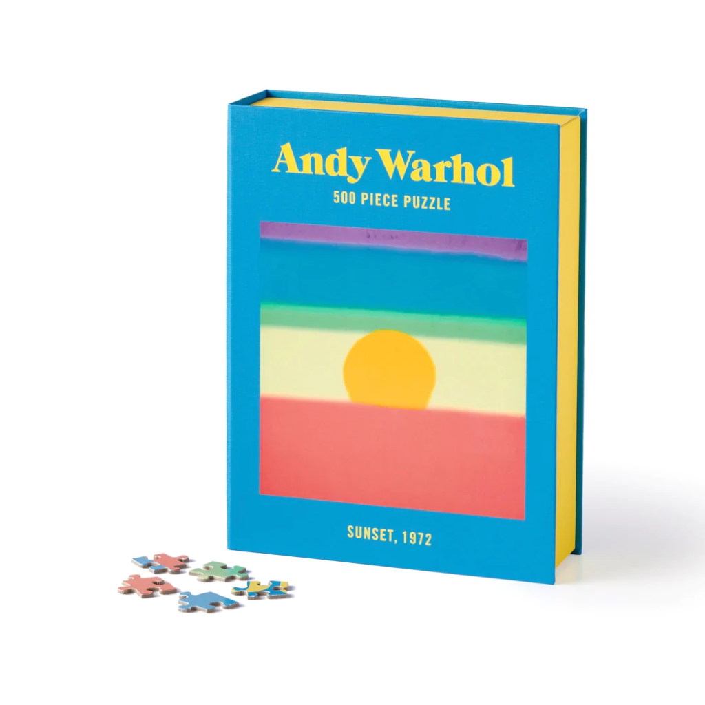 Andy Warhol Sunset 500 Piece Jigsaw Puzzle Chronicle Books - Galison Toys & Games - Puzzles & Games - Jigsaw Puzzles