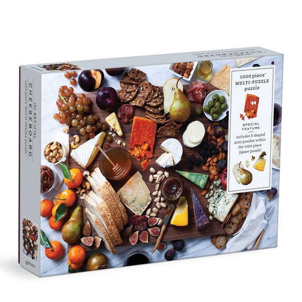 Art Of The Cheeseboard 1000 Piece Jigsaw Puzzle Chronicle Books - Galison Toys & Games - Puzzles & Games - Jigsaw Puzzles