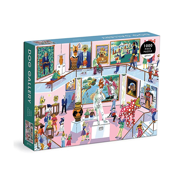 Dog Gallery 1000 Piece Jigsaw Puzzle Chronicle Books - Galison Toys & Games - Puzzles & Games - Jigsaw Puzzles