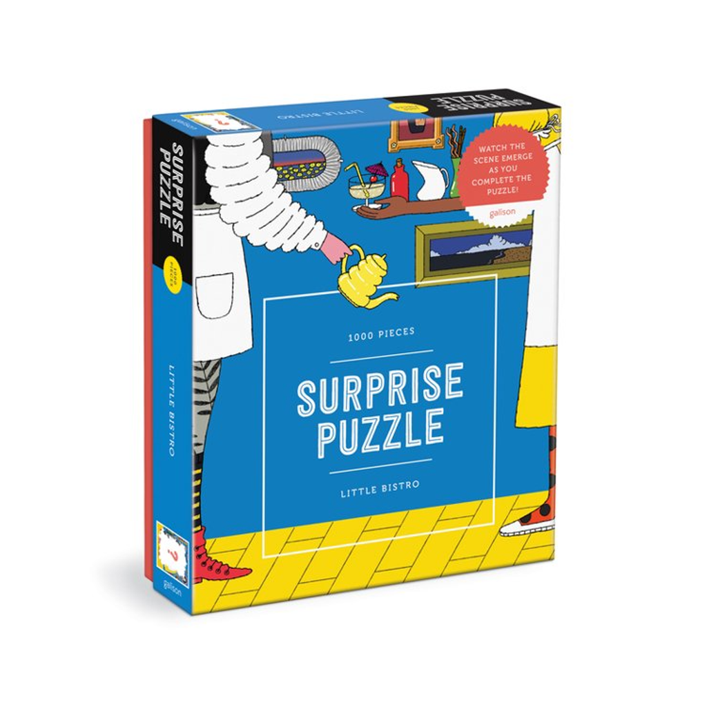 Little Bistro Surprise 1000 Piece Jigsaw Puzzle Chronicle Books - Galison Toys & Games - Puzzles & Games - Jigsaw Puzzles