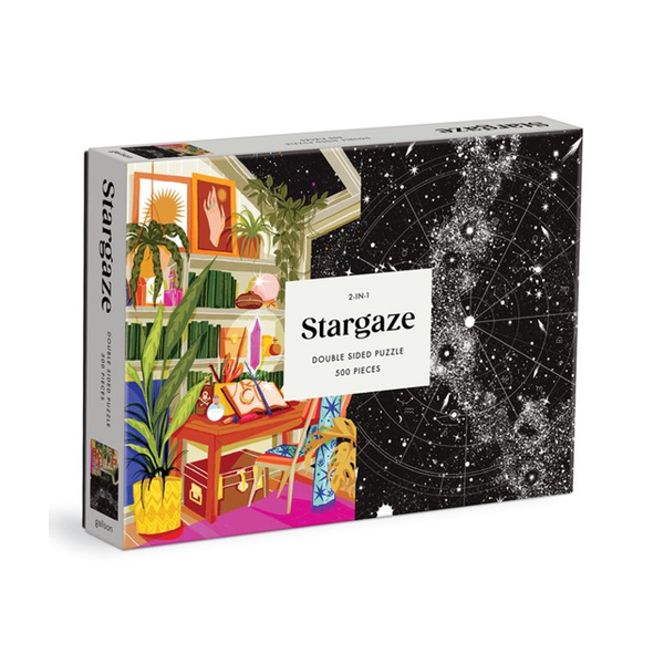 Stargaze Double Sided 500 Piece Jigsaw Puzzle Chronicle Books - Galison Toys & Games - Puzzles & Games - Jigsaw Puzzles