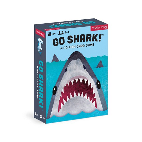 Go Shark Card Game Chronicle Books - Mudpuppy Toys & Games - Puzzles & Games - Games