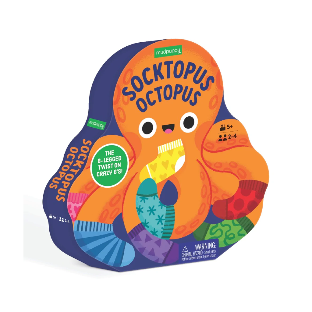 Socktopus Octopus Game Chronicle Books - Mudpuppy Toys & Games - Puzzles & Games - Games