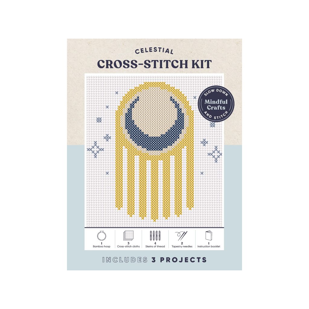 Celestial Cross Stitch Kit from Chronicle Books – Urban General Store