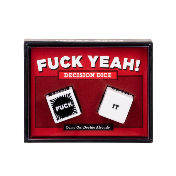 F*ck Yeah! Decision Dice Chronicle Books Toys & Games - Puzzles & Games