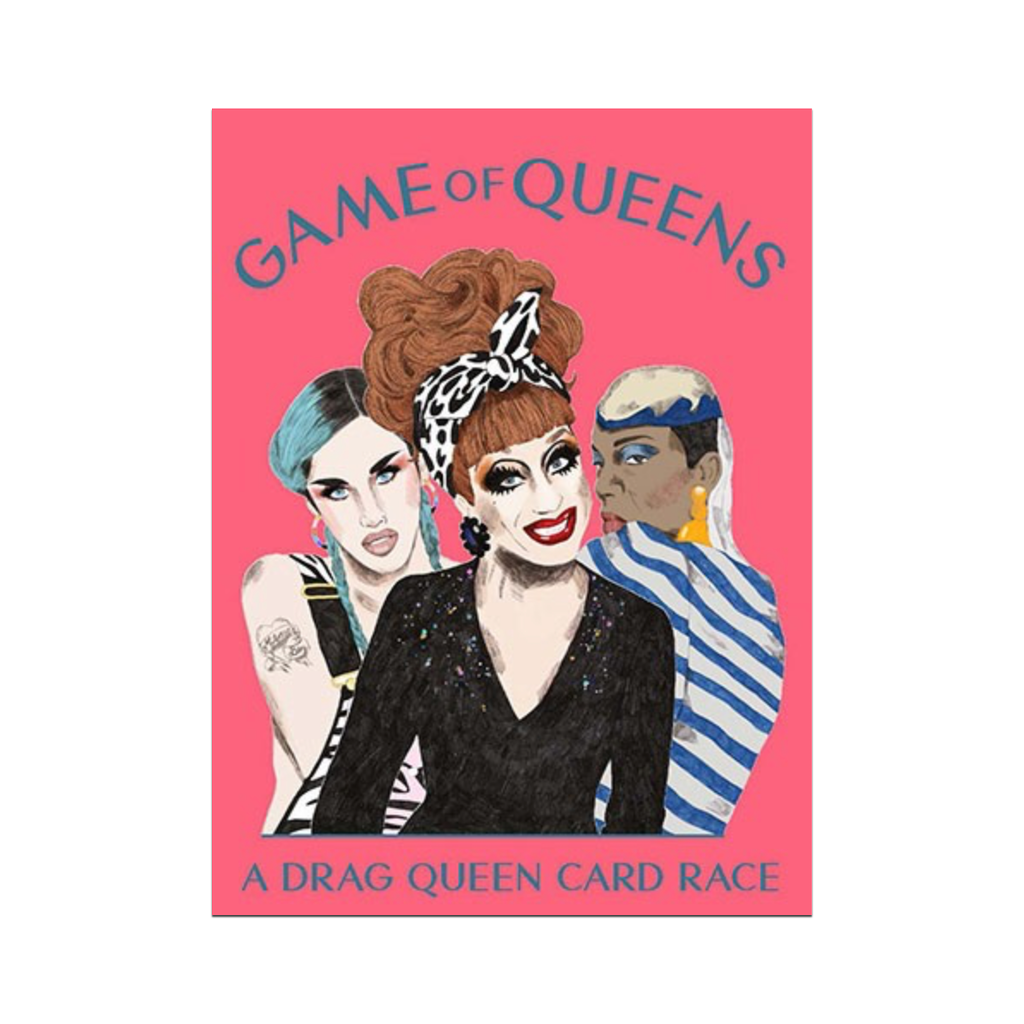Game of Queens A Drag Queen Card Race Chronicle Books Toys & Games - Puzzles & Games