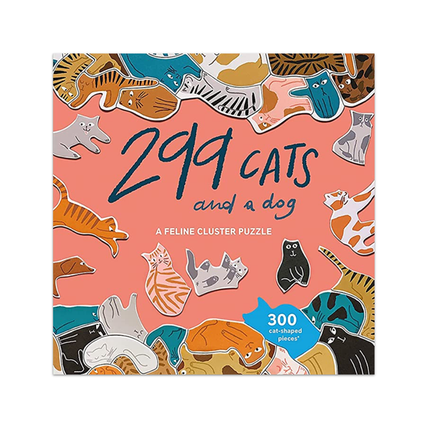 299 Cats And A Dog 300 Piece Jigsaw Puzzle Chronicle Books Toys & Games - Puzzles & Games - Jigsaw Puzzles