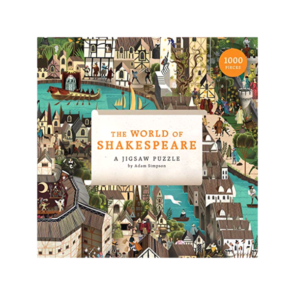 World of Shakespeare 1000 Piece Jigsaw Puzzle Chronicle Books Toys & Games - Puzzles & Games - Jigsaw Puzzles