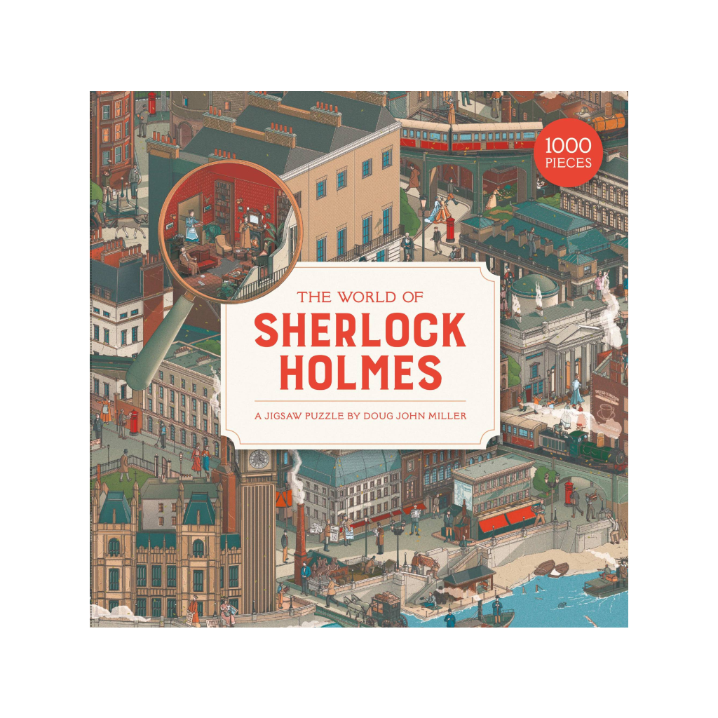 World Of Sherlock Holmes 1000 Piece Jigsaw Puzzle Chronicle Books Toys & Games - Puzzles & Games - Jigsaw Puzzles