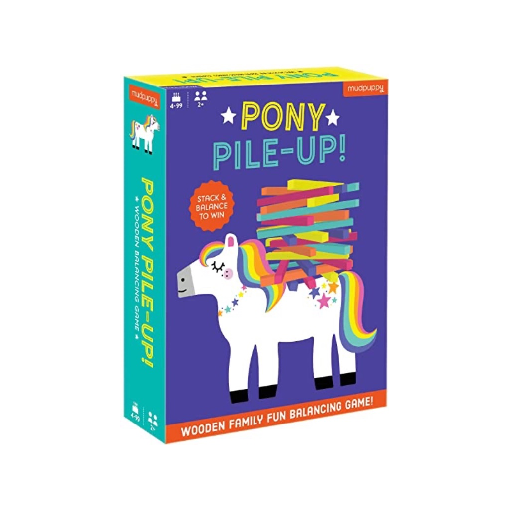 Pony PileUp Game Chronicle Books Toys & Games - Puzzles & Games