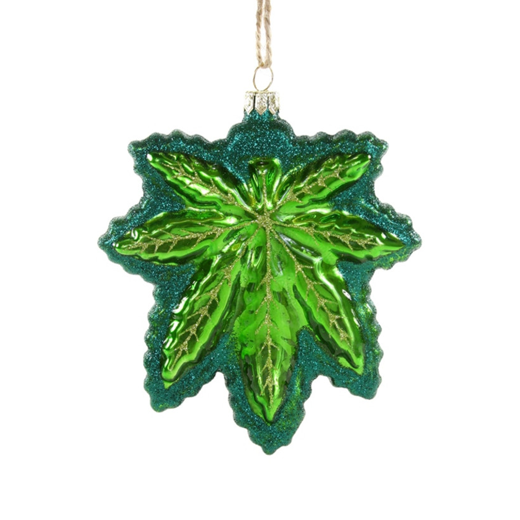 Cannabis Glass Ornament CODY FOSTER AND CO. Holiday - Ornaments