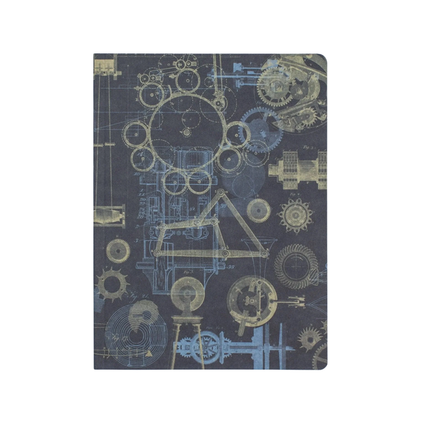 Mechanical Engineering Dot Grid Softcover Notebook Cognitive Surplus Books - Blank Notebooks & Journals
