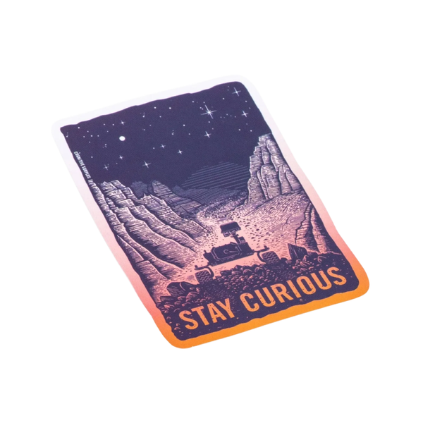 Stay Curious Sticker Cognitive Surplus Impulse - Decorative Stickers