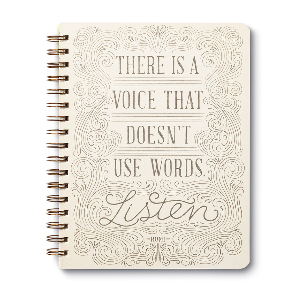There is a Voice Notebook Compendium Books - Blank Notebooks & Journals