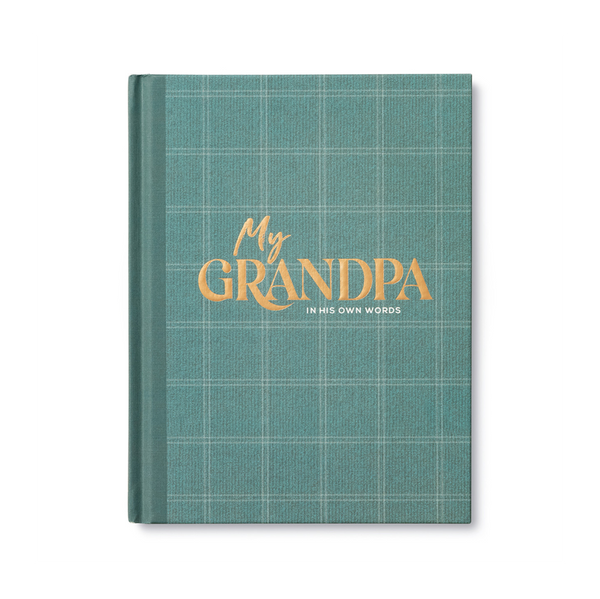 My Grandpa In His Own Words Guided Journal Compendium Books - Guided Journals & Gift Books