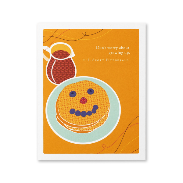 Don't Worry About Growing Up Birthday Card Compendium Cards - Birthday