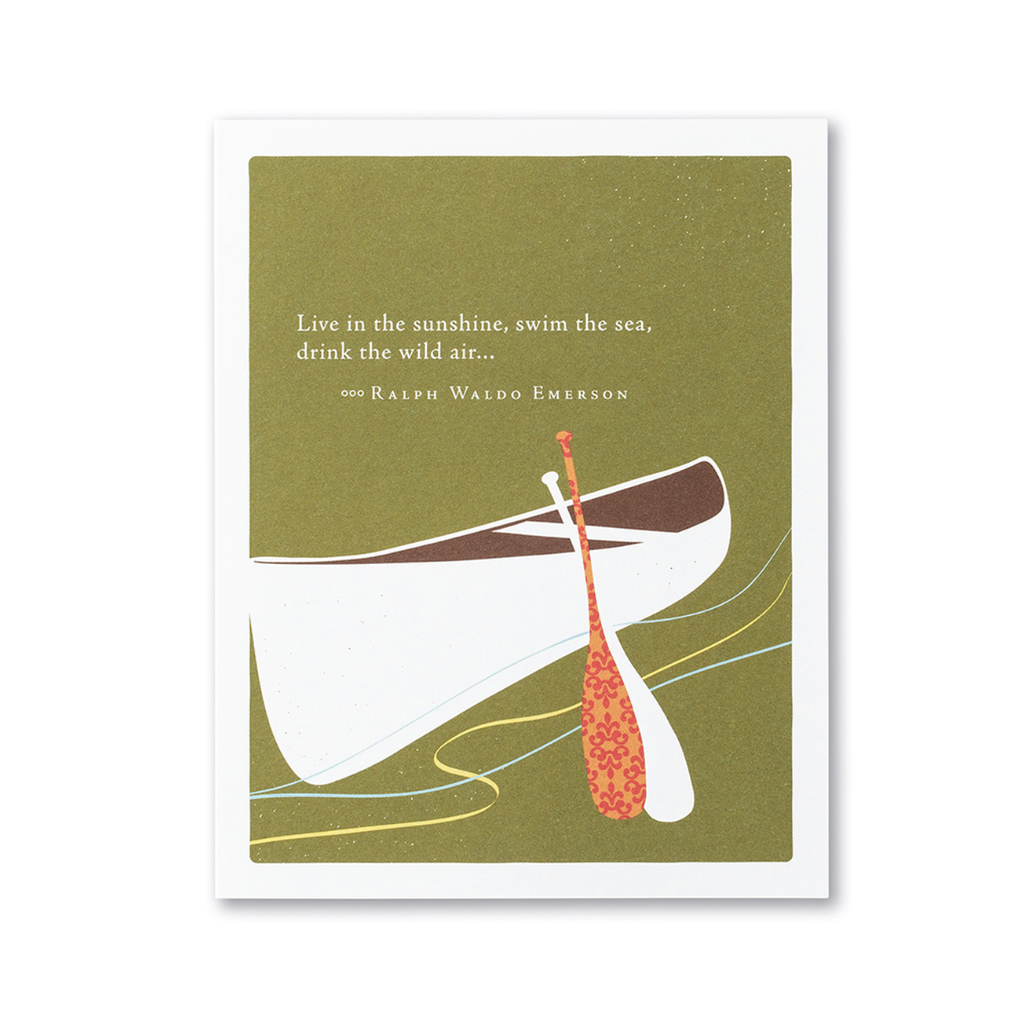 Live In The Sunshine Birthday Card Compendium Cards - Birthday