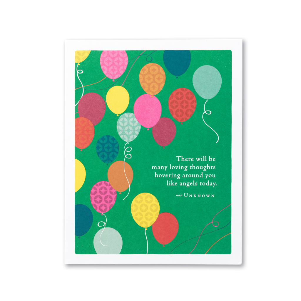 Many Loving Thoughts Birthday Card Compendium Cards - Birthday