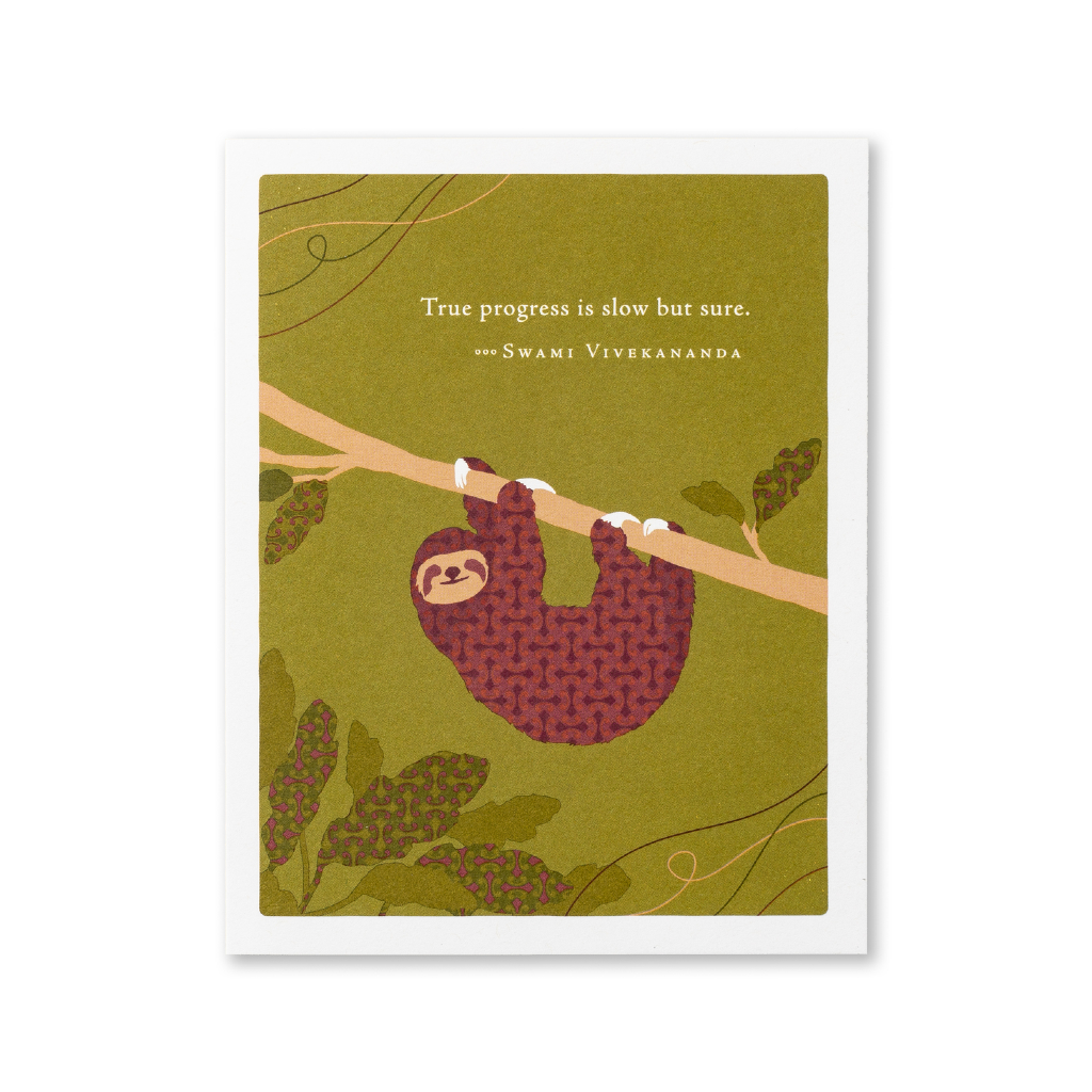 Progress Is Slow Get Well Card Compendium Cards - Get Well